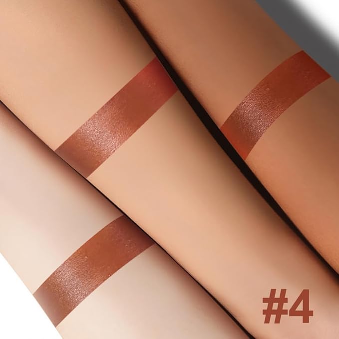 Cream Bronzer Stick, Multi-use Contour Stick for Face Shaping, Matte Finish Beauty Wand for Sculpt the Face, Easy to Apply, Longwear, Waterproof, Buildable and Blendable Color (#04, 1PC)
