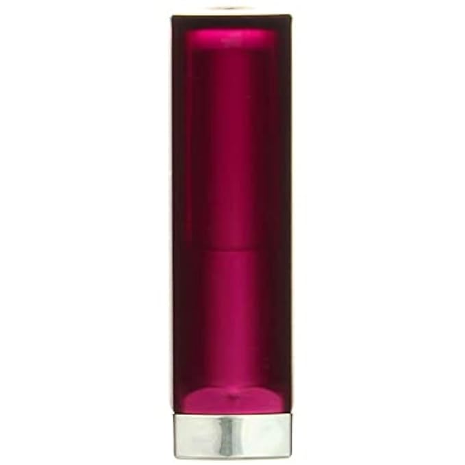 Maybelline Color Sensational Lipstick, Lip Makeup, Matte Finish, Hydrating Lipstick, Nude, Pink, Red, Plum Lip Color, Lust for Blush, 1 Count