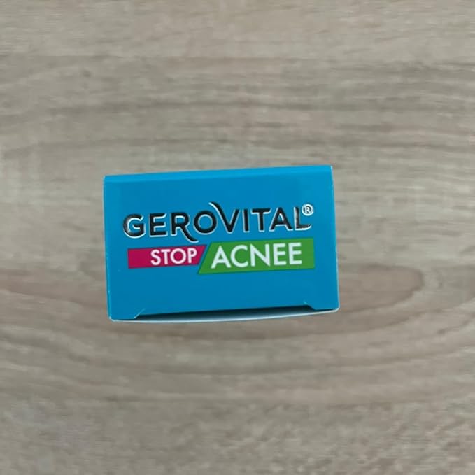 GEROVITAL STOP ACNE Mattifying CC Cream for Acne Prone Skin, Covers Imperfections, Evens Out the Face Color, Medium Shade Adaptable to Skin Tone, 30 ml