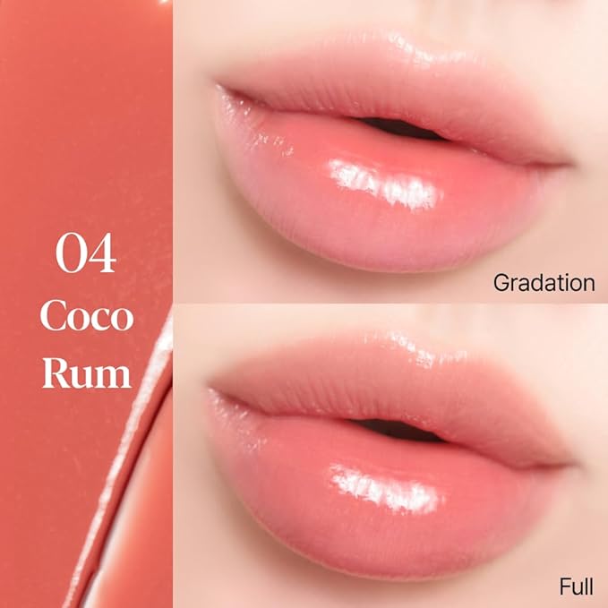 Espoir Couture Lip Tint Dewy Glowy #4 Coco Rum 0.19oz | Glowy Lip Plumper | Long-Lasting Vibrant Color | Tinted Lip Moisturizer | Non-Sticky Waterproof Smudgeproof Lip Stain | Korean Lip Makeup