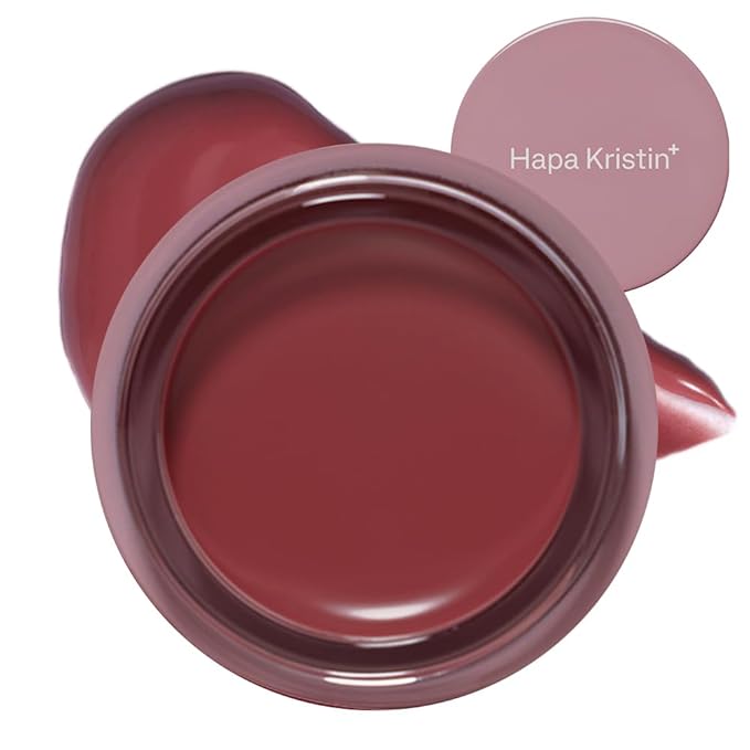 Gleam Glow Lip and Blush | a Classic, Vibrant Red that brings a Fresh, Lively Energy | perfectly pairs with Hapa Kristin Colored Contacts, 0.148 Oz (4.2g) (Muted Rose 301, one)