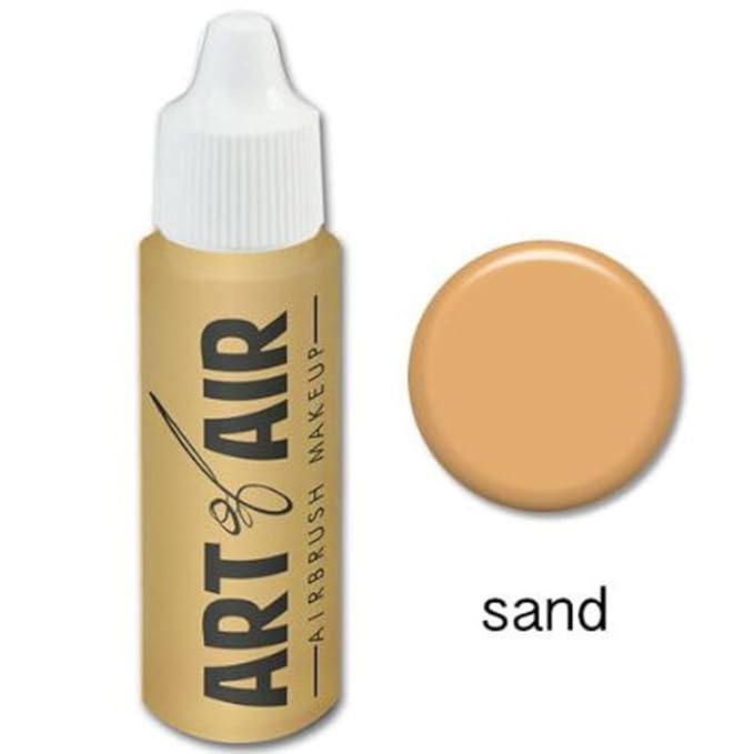 4pc FAIR Complexion Professional Airbrush Cosmetic Makeup Set 1/2 oz bottles