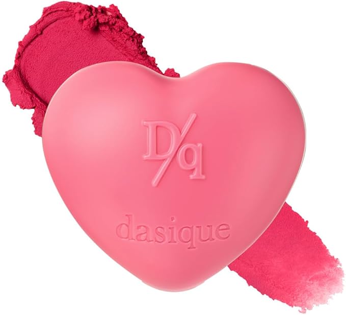 dasique Souffle Color Pot #11 Cherry Custard – Makeup Blush, Buildable Silky-Smooth Texture, Build-In Mini Brush, Multi-Use For Cheek and Lip