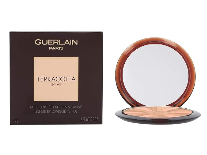 Guerlain Terracotta Light The Healthy Glow Powder 04 Deep Golden for Women, 0.3 Ounce