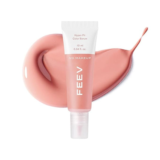 Hyper-Fit Color Serum Liquid Blush (10ml) | Dewy Cheek Blush Makeup | 50% of Hydrating Essence | Vegan | K-beauty (No Makeup, 10ml)