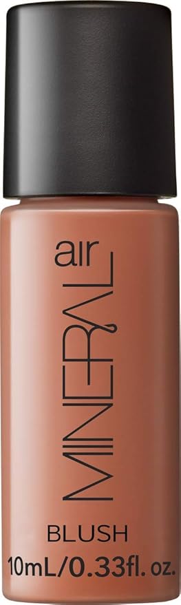 Mineral Blush – Airbrush Blush Makeup (Rose Petal) Buildable 10-Hour Liquid Cheek Color for Mineral Air Mist Device— 10 ml, Travel Size