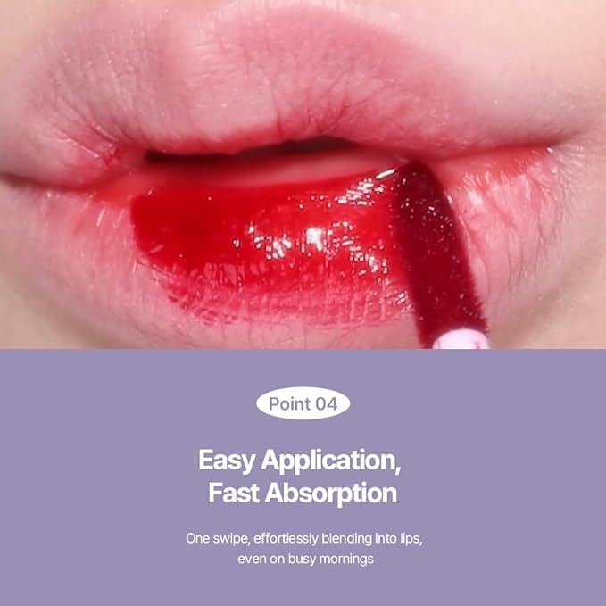 'Haru Water Tint' (Korean Lip Stain/Lip Tint) (Brick Red, 1ea)