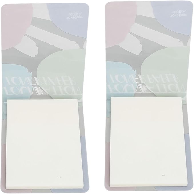 2pcs Liquid Palette Paper Disposable Makeup Coloring Paper with Mixing Stick Makeup Lipstick Mixing Paper, Makeup Palette Mixing Tray Apply for Eye Shadow Lipsticks