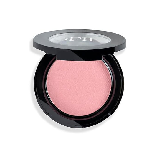 OFIR Elation Powder Blush – Buildable & Highly-Pigmented, Line-Blurring Formula for a Smooth Finish | Lychee - Dusty Rose Shade, 0.13 oz | Long-Lasting, Lightweight Blush Powder