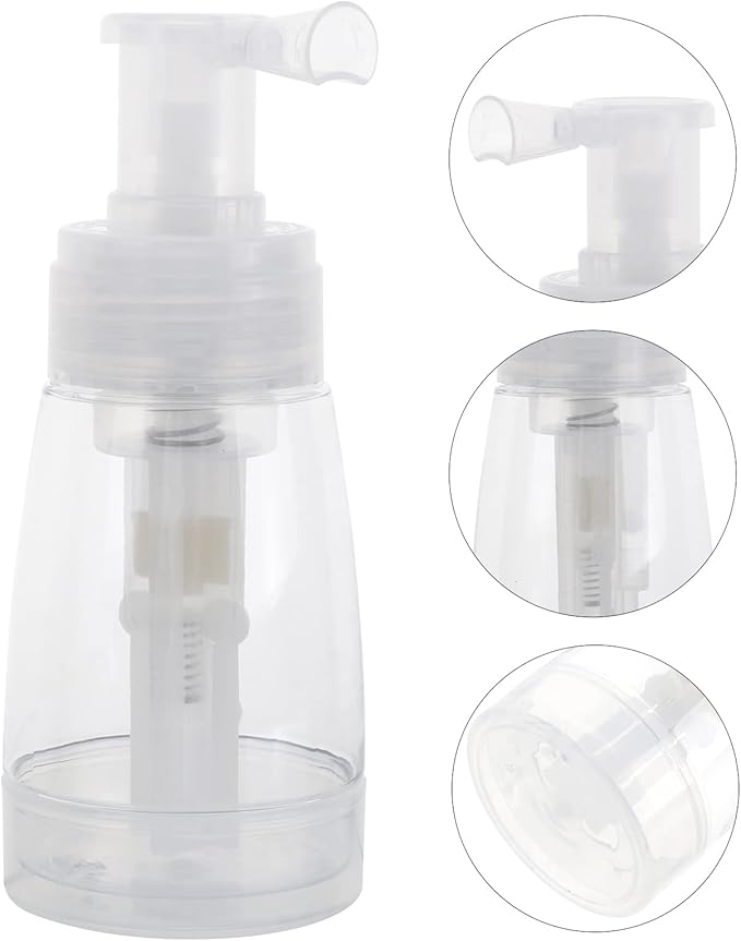 Dry Powder Sprayer Barber Powder Spray Bottle Empty Travel Cosmetic Blower for Hair Salon Home Beauty