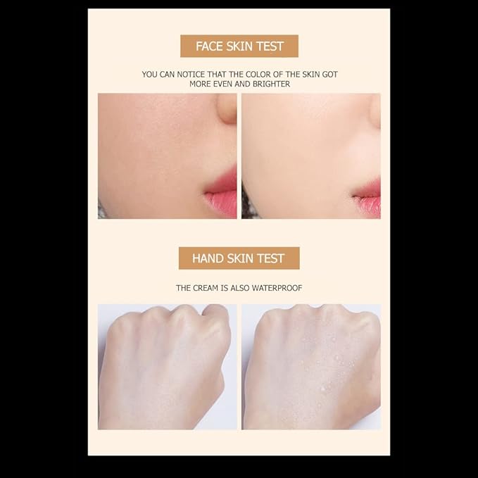 BIOAQUA Silky Concealer keeping Beauty Cream Smooth Delicate Light Breathable Refreshing Moisturizing Pre-Makeup Primer 2 Colors 15g (Natural Color (798))