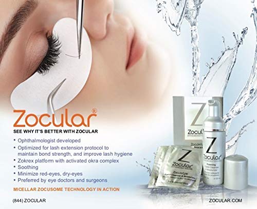 Zocuwipe Eyelid Wipes with Okra Complex - Eyelid Cleanser and Moisturizer Pads 30ct + Zocufill Elixir Eye Gel and Face Serum
