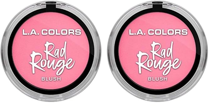 L.A. COLORS Rad Rouge Blush, Valley Girl CBL725 (Pack of 2)