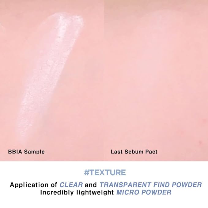 BBIA Last Skin Foundation (#00 IVORY BEIGE) + Last Sebum Pact BUNDLE SET/Medium Coverage & Semi-Matte Finish Liquid Foundation and Sebum Control Makeup Pressed Powder Pact