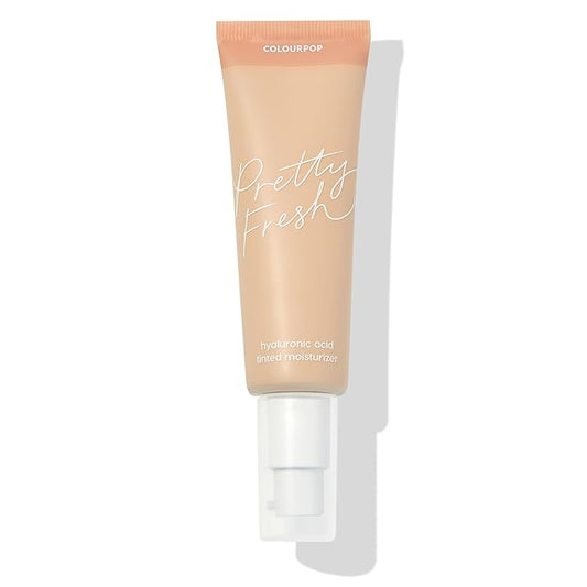 ColourPop Pretty Fresh Tinted Moisturizer - Hydrating Skin Tint with Lightweight Coverage - Formulated with Hyaluronic Acid & Coconut Water for Healthy-Looking Skin - Fair 4N (1.45 oz)