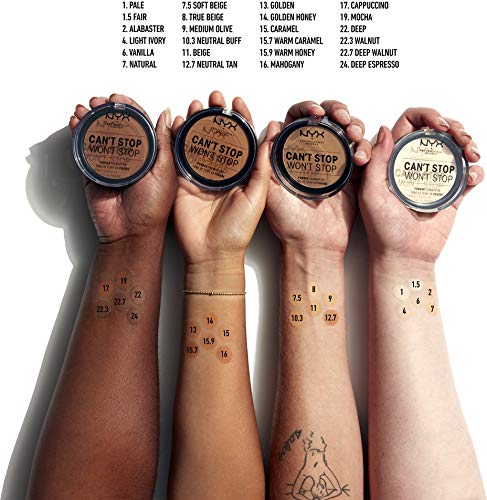 NYX PROFESSIONAL MAKEUP Can’t Stop Won’t Stop Matte Primer, Vegan Face Primer