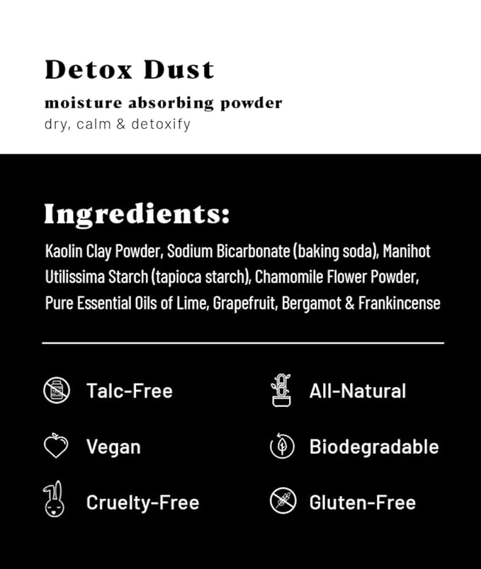 Sugar Sugar Wax Detox Dust Vegan Moisture Absorbing Powder