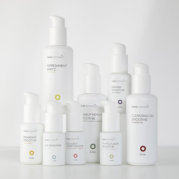 SKIN MODERNE++ Makeup Removing Smoothie - Gentle Cleansing & Makeup Removing Oil - Cleanses Skin - with Rosa Canina Flower Extract - Vegan & Plant-Based Skincare - 150ml