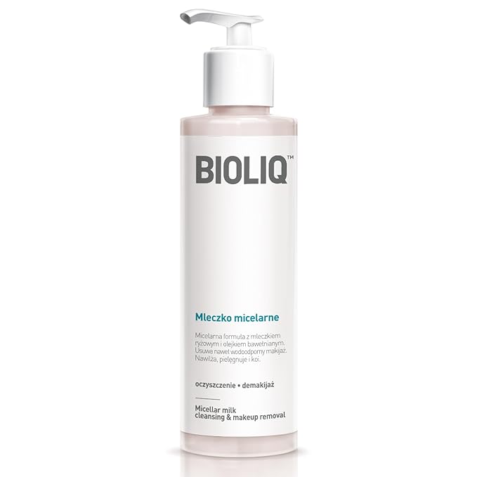 Clean Micellar Milk - Nourishing Skincare with Cottonseed Oil, Rice Milk & Eyebright Extract, Makeup Removal & Dark Circle Reduction - 135ml