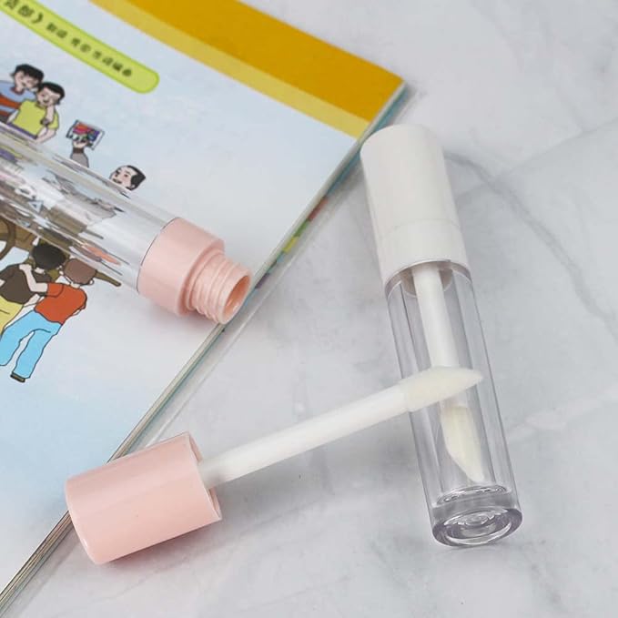 COSIDEA 14 pcs empty 8ml big wand lip gloss tube concealer tube packing (white)