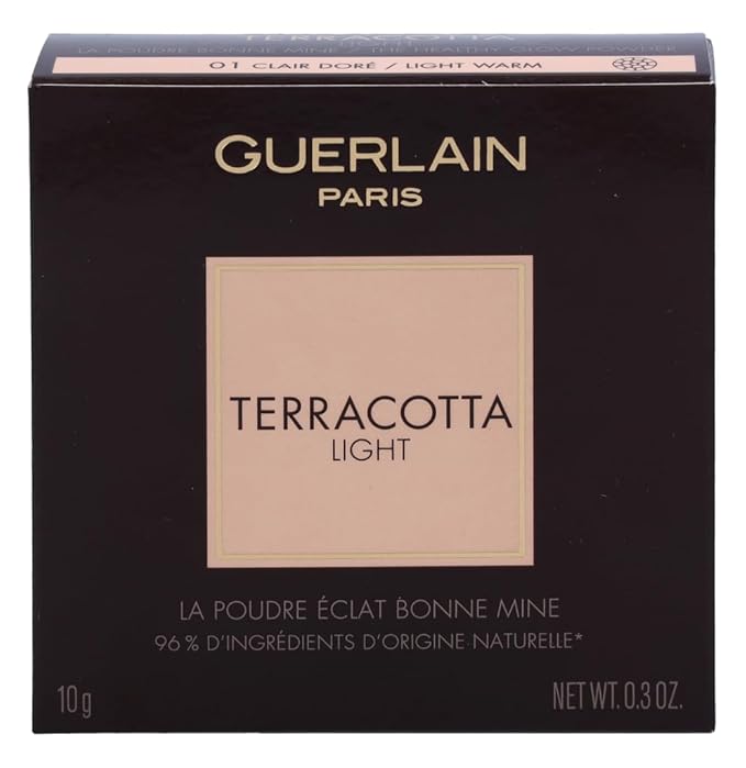 Terracotta Light The Sun Kissed Healthy Glow Powder - 01 Light Warm by Guerlain for Women - 0.3 oz Powder