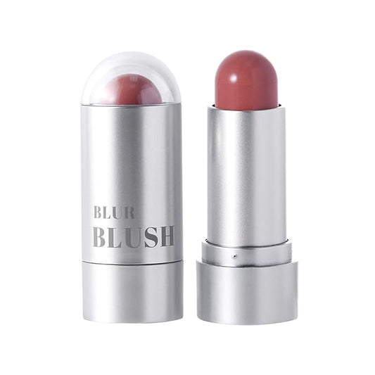 LAMUSELAND Cream Blush Stick, Multi Use Waterproof Natural Face Blush, Moisturize, Long-lasting, Pigmented & Blendable, Matte Makeup Blush Stick for Cheeks Eyes Lips (1, 03, M)