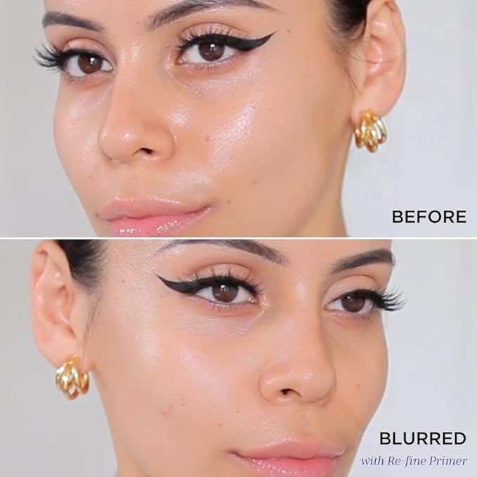 HALEYS Re-fine Soft Matte Poreless Primer (1 oz), Lightweight, Extends Makeup Longwear, Grips, Smooths, Blurs, Fills in Pores and fine lines, for All Skin Types + Tones, Cruelty + Fragrance-Free