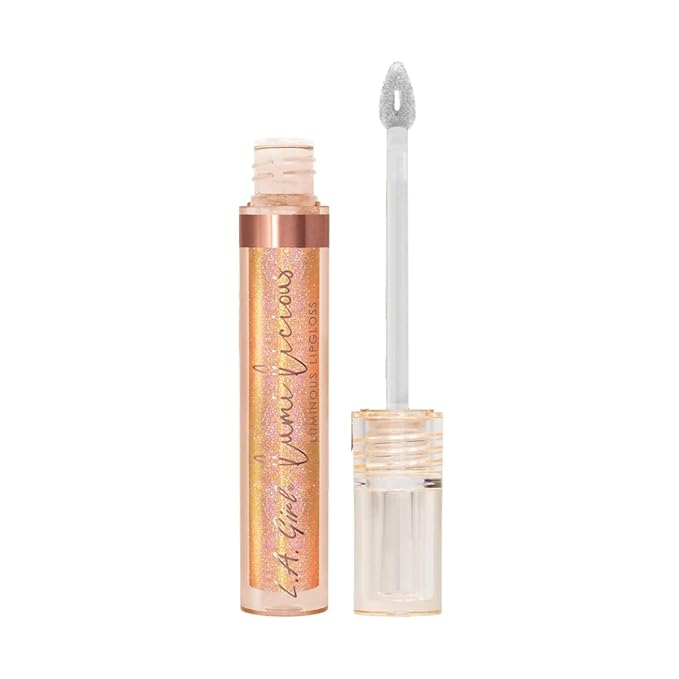 L.A. Girl Lumilicious Luminous Lipgloss, Champagne GLG937