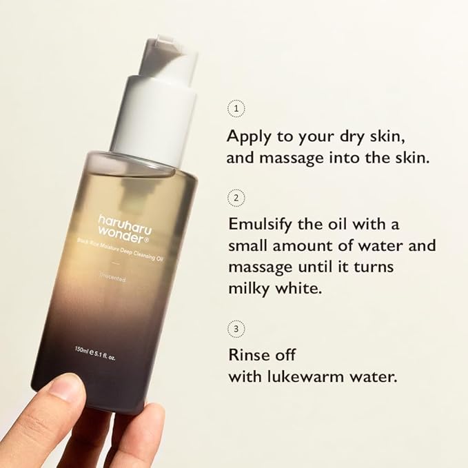 HARUHARU wonder Cleansing Oil and Probiotics Barrier Essence Travel Size Bundle