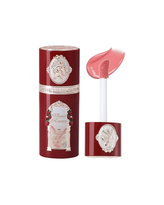 Flower Knows Strawberry Cupid All Day Glow Liquid Blush,Water- & Sweat-Resistant Blush for Cheeks,Blendable Dewy Finish with Hydrating Formula(04 Apple Glow,0.25 Fl Oz)