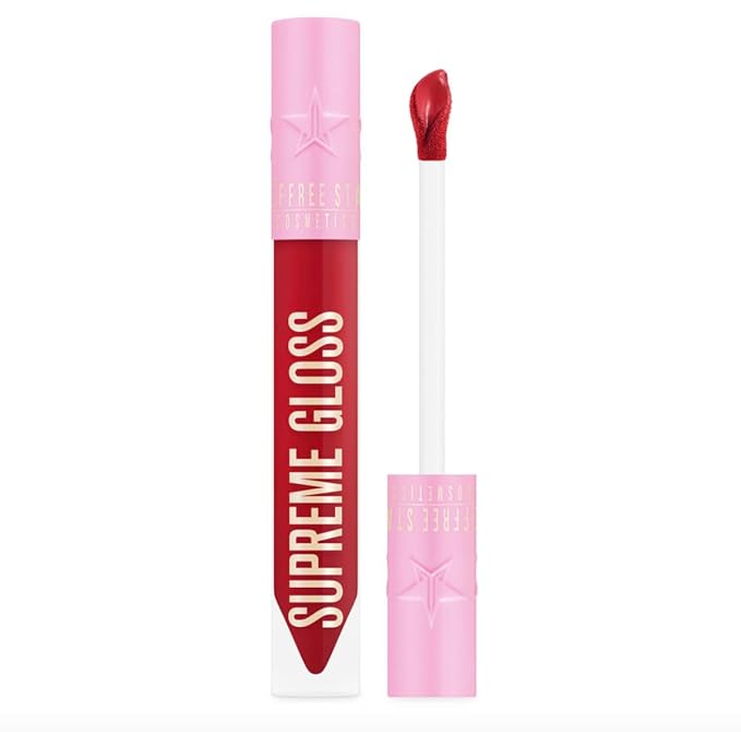 Jeffree Star Cosmetics Supreme Gloss – Full-Pigment, High-Shine Lip Gloss in “Blood Sugar” (Medium) – Non-Sticky, Long-Lasting, Vegan & Cruelty-Free Lip Color Formula