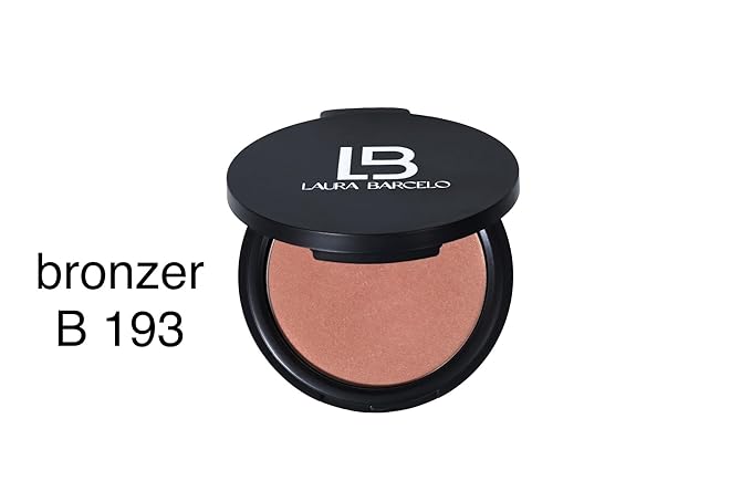 LB Powder Bronzer – Pressed Bronzer Powder – Natural Tan Face Bronzer – Radiant Matte Finish – Warm Tone Matte Bronzer Powder for Contouring and Highlight – Natural Sunkissed Look
