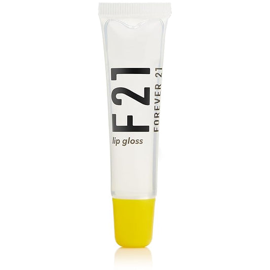 Forever 21 F21 Beauty Lip Gloss, Non-Sticky, Non-Greasy Texture, Wear Alone or Over Your Favorite Lipstick, Clearly
