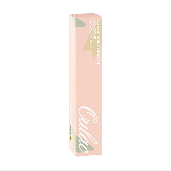 Oulac Contour Stick Makeup, Multi-use Cream Contour Stick, No Caking or Dragging, Matte Finish, Vegan, Cruelty-Free, C3 Caramel