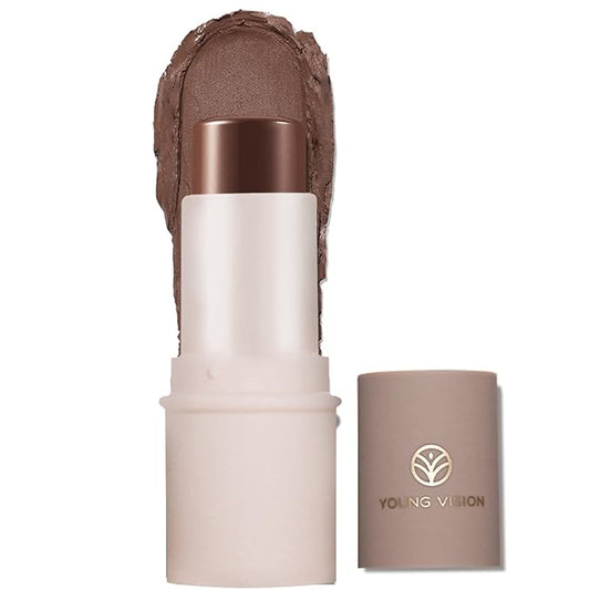 YOUNG VISION Contour Stick - Bronzer and Matte Finish Makeup Stick for Women, Lightweight and Blendable