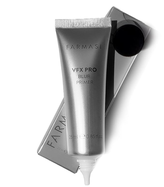 FARMASi VFX Pro Camera Ready Primer Makeup, Smoothing Face Primer, Evens the Appearance of Skin Tone & Redness, Hydrates & Improves Makeup Wear, Lightweight Coverage, 0.85 fl.oz / 25 ml (Blur)