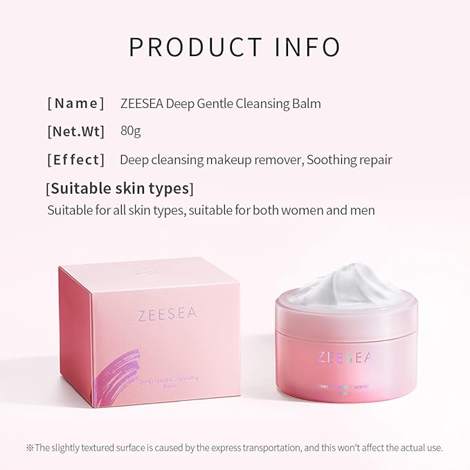 ZEESEA Ice Cream Deep Cleansing Cream, Emulsified without Oily Feeling, Safe and Non-irritating, Nourishing the Skin without Tightness