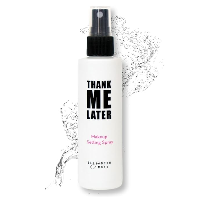 Elizabeth Mott - Thank Me Later Eye Primer (10 g) & Elizabeth Mott - Thank Me Later Face Primer (30g) a Long-lasting Makeup Gripping Formula & Elizabeth Mott Thank Me Later Setting Spray (95ml)