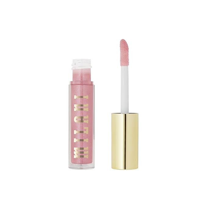 Milani Lip Gloss, Keep It Full Nourishing Lip Plumper with Hyaluronic Acid & Peptides for Soft, Fuller-Looking Lips (0.13 Fl. Oz.) Sparkling Pink