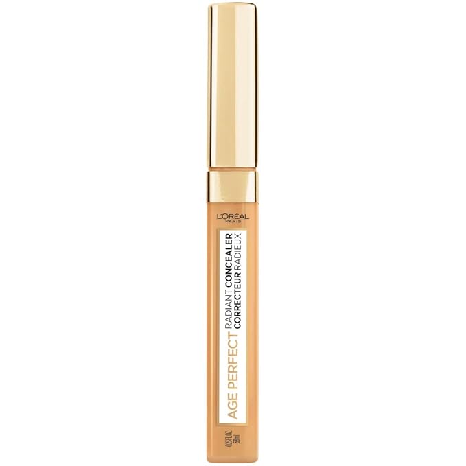 L’Oréal Paris Age Perfect Radiant Concealer with Hydrating Serum and Glycerin, Honey Rose