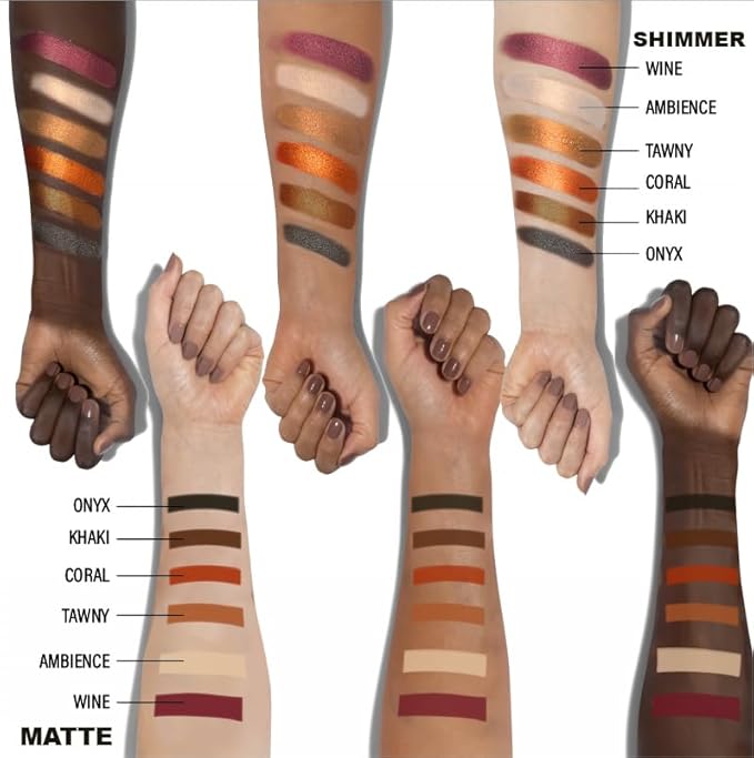 Ccolor Cosmeticss - Neutrals, 24-Color eyeshadow Palette Matte/Shimmer/Metallic.Glitter Finish, Highly Pigmented Eye shadow Makeup, Long- Wearing Eye Palette, Eye Makeup Kit with Easy-to-Blend Shades