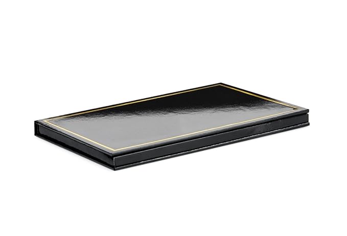 Large Empty Makeup Palette with Mirror and 20 Metal Stickers for Customizing Eyeshadows, Highlighters, and Blushes