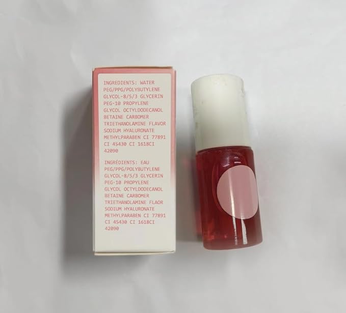 4 Colors Lip Tint Stain Set,Mini Velvet Lip Tint Watery Lip Stain Long Lasting Waterproof Moisturizing Lip & Cheek Tint,Hydrating,Natural Glossy Liquid Lipstick Lip Gloss Kits for Women