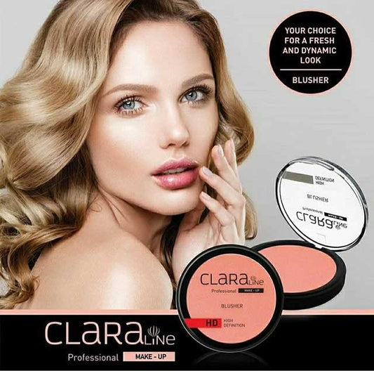 Powder Blusher, Paraben-Free, Pressed Powder, Natural Color Varieties, Lightweight, Halal Certified, Easy to Apply, Makeup Gift for Girls & Women, 74 Light Tile