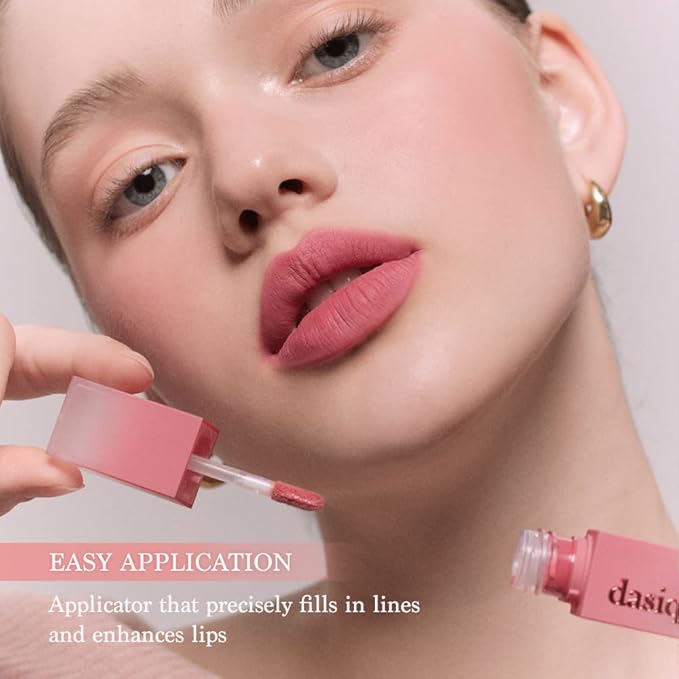 dasique Cream De Rose Tint #07 Crimmson I Vegan, Cruelty-free I A Creamy Matte Finish, Infused with Rose Water