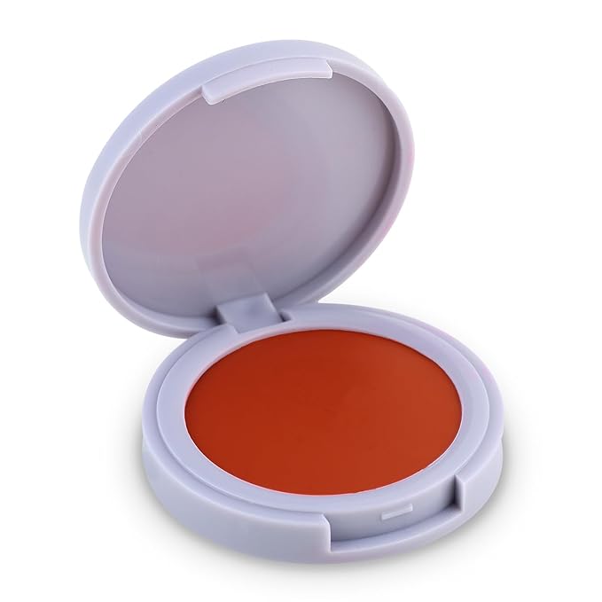 Clover Pressed Silk Blushing Balm | Natural Looking Blush, Glowing Skin, Easy to Blend | Cruelty-Free & Vegan Cream Blush For Cheeks (Broadwalk)