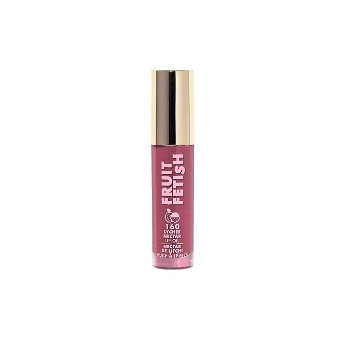Milani Fruit Fetish Lip Oil with Vitamin E for Instant Hydration, Fruit Extract Infused Lip Treatment and Moisturizing Lip Gloss - Lychee Nectar