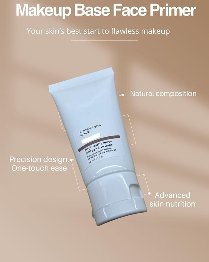 Makeup Base Face Primer, Hydrating & Pore Minimizing Formula, Smooths and Preps Skin for Flawless Makeup Application, Suitable for All Skin Types, Long-lasting Oil Control, 30 ml