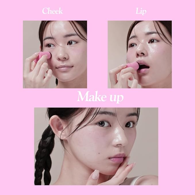 Plush Water Jelly Lip & Cheek Tint – Water Melong, 10g (0.35oz) | Lightweight & Buildable Tint for a Natural, Fresh Glow