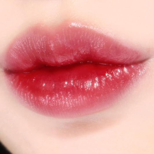 Dewy Fit Tint – 8 Colors | Non-Sticky, Buildable Shine with Vivid Color | Long-Lasting & Moisturizing for a Plump, Glossy Finish | K-Beauty Lip Color (#008 Sweet Petal, 0.1 Fl Oz)